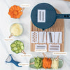 Multi-Function Vegetable Slicer & Grater with Basket Bowl