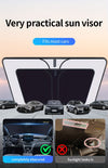 Foldable Car Windshield Sun Shade — No Umbrella Ribs Design