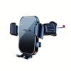 360° Rotating Auto-Lock Car Phone Holder with Strong Suction Mount