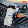 360° Rotating Auto-Lock Car Phone Holder with Strong Suction Mount